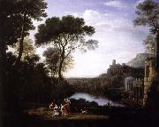 Claude Lorrain lenbskap med nymfen egeria china oil painting reproduction